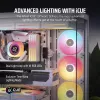 CORSAIR Icue Link Lx140-r RGB 140mm Pwm Reverse Fans Starter Kit - Balta