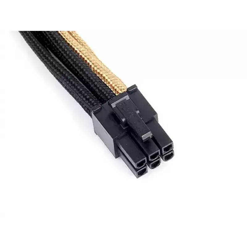 PCI-E 6 kontaktų maitinimo laidas Sidabrinėstone PP07-IDE6BG 0,3 m
