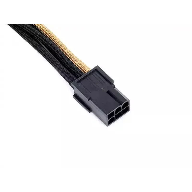 PCI-E 6 kontaktų maitinimo laidas Sidabrinėstone PP07-IDE6BG 0,3 m
