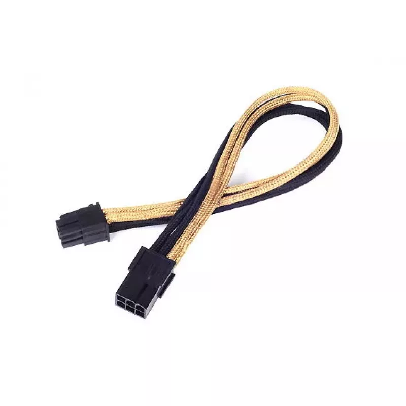 PCI-E 6 kontaktų maitinimo laidas Sidabrinėstone PP07-IDE6BG 0,3 m