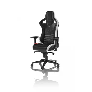 PC žaidimų kėdė noblechairs EPIC — paminkštinta sėdynė, maks. apkrova 120 kg, aukštis 131–141 cm, sėdynės plotis 56 cm, ratukai
