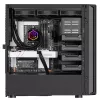 PC korpusas Sidabrinėstone SETA D1 Midi Tower juodas