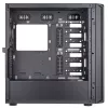 PC korpusas Sidabrinėstone SETA D1 Midi Tower juodas