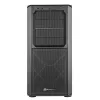 PC korpusas Sidabrinėstone SETA D1 Midi Tower juodas