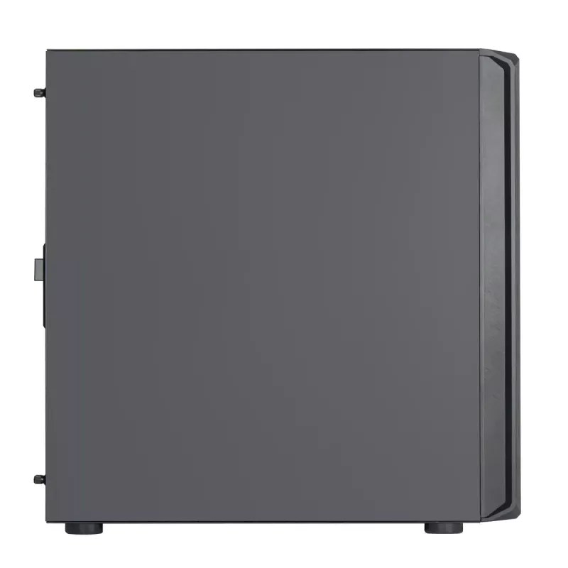 PC korpusas Sidabrinėstone SETA D1 Midi Tower juodas
