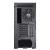 PC korpusas Sidabrinėstone SETA D1 Midi Tower juodas