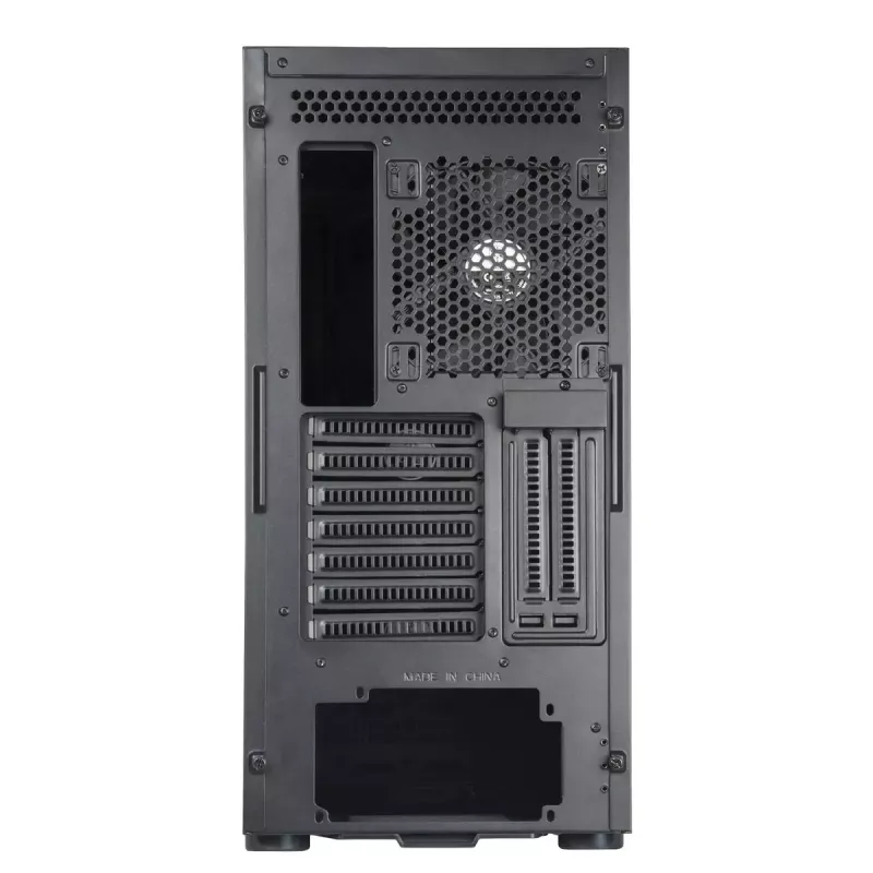 PC korpusas Sidabrinėstone SETA D1 Midi Tower juodas