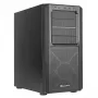 PC korpusas Sidabrinėstone SETA D1 Midi Tower juodas