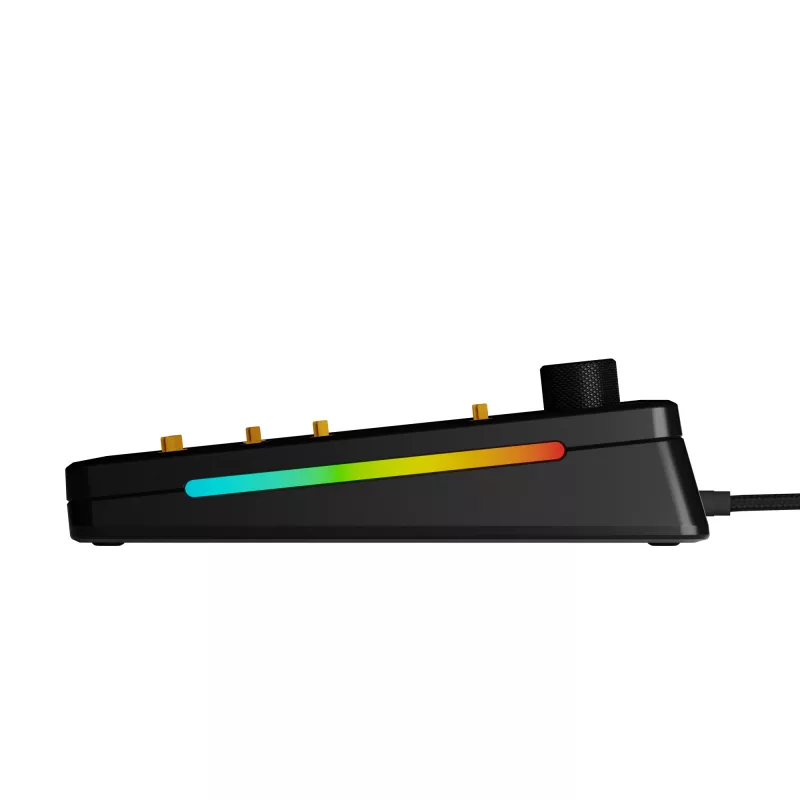 Mechaninė klaviatūra GLORIOUS GMMK 3 PRO 75% Barebones laidinė USB, RGB, juoda, 2 m laidas