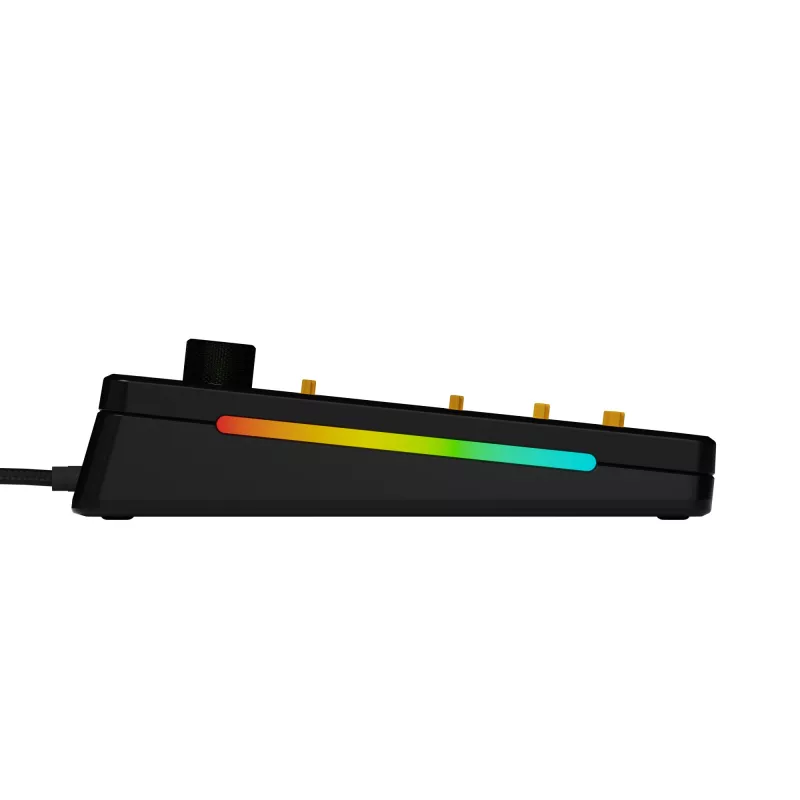 Mechaninė klaviatūra GLORIOUS GMMK 3 PRO 75% Barebones laidinė USB, RGB, juoda, 2 m laidas