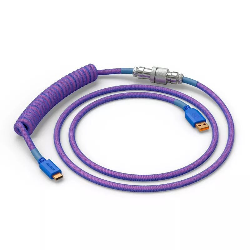 Suvyniotas USB laidas GLORIOUS GMMK Nebula 1,5 m RGB klaviatūroms