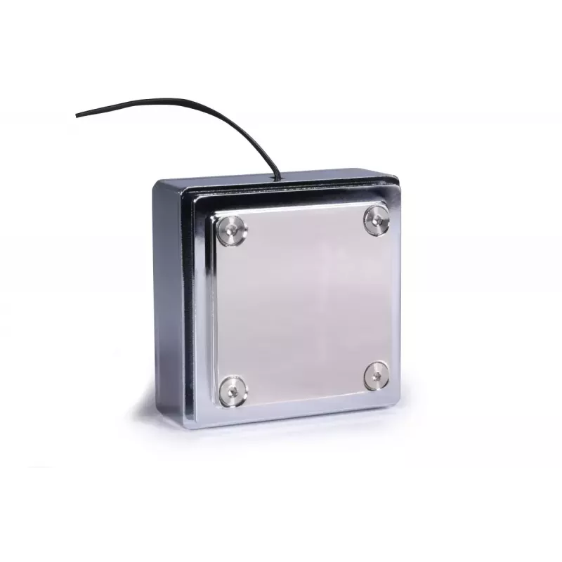 Vandens blokas Alphacool 13083 su žalvariu, variu ir chromu, 70 mm