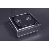 Vandens blokas Alphacool 13083 su žalvariu, variu ir chromu, 70 mm