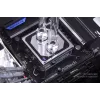 Vandens blokas Alphacool 13083 su žalvariu, variu ir chromu, 70 mm