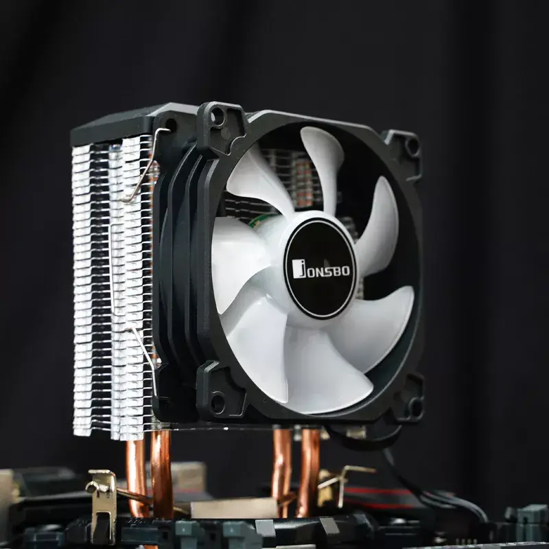 Aušintuvas Jonsbo CR-1200E 9,2 cm 2000 RPM juodas
