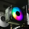 Aušintuvas Jonsbo CR-1200E 9,2 cm 2000 RPM juodas