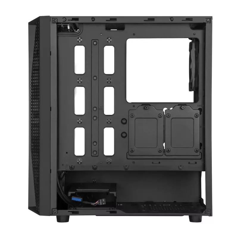 PC Case Sidabrinėstone FARA B1 PRO Tower Juoda