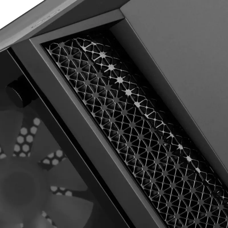 PC Case Sidabrinėstone FARA B1 PRO Tower Juoda
