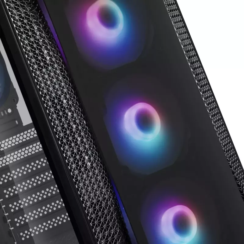 PC Case Sidabrinėstone FARA B1 PRO Tower Juoda