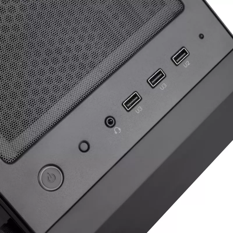 PC Case Sidabrinėstone FARA B1 PRO Tower Juoda