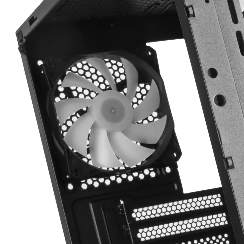 PC Case Sidabrinėstone FARA B1 PRO Tower Juoda