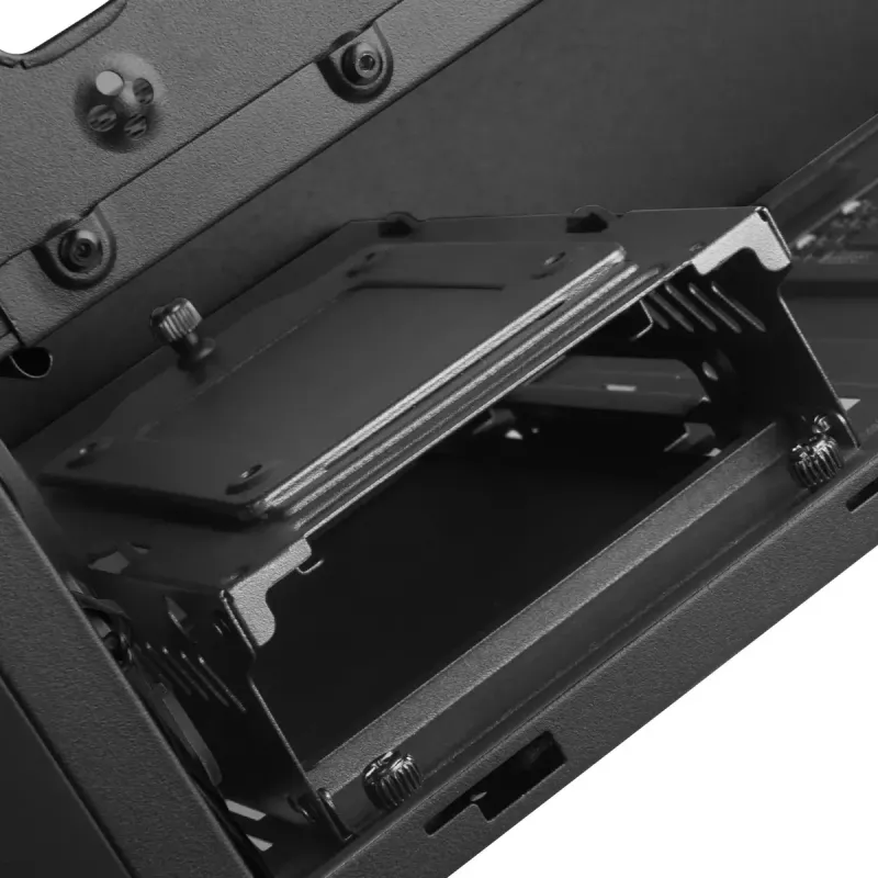 PC Case Sidabrinėstone FARA B1 PRO Tower Juoda