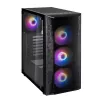 PC Case Sidabrinėstone FARA B1 PRO Tower Juoda