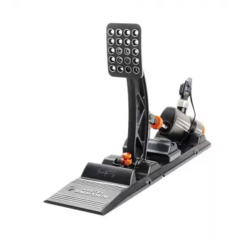 Asetek Invicta S sim racing dujų ir stabdžių pedalų rinkinys — modelis 40-010-0010006