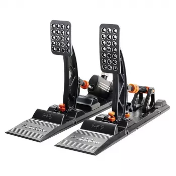 Asetek Invicta S sim racing dujų ir stabdžių pedalų rinkinys — modelis 40-010-0010006