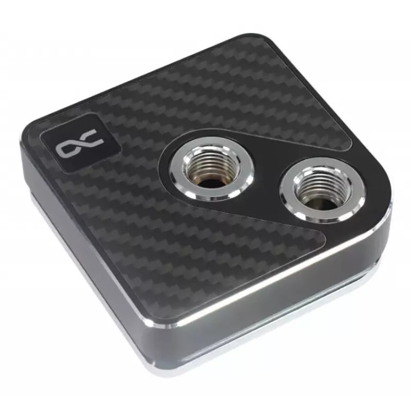 „Alphacool Core 1 Carbon“ vandens blokas, žalvaris, varis, nikelis, juodas, 72 mm
