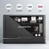 Clone Master USB-C Axagon ADSA-CC NVMe M.2 SSD ir SATA HDD