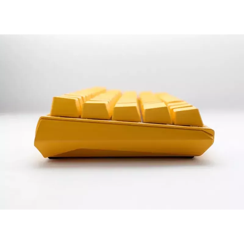 Ducky One 3 Geltona Mini klaviatūra, žaidimams, USB, vokiška, mechaninė, RGB
