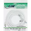 InLine komutacinis kabelis S/FTP PiMF Cat.6A halogen free 500MHz white 1m