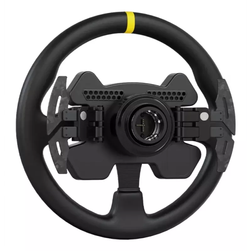 Moza Racing RS V2 vairas, Vairas, PC, Įvairi, Laidinis ir belaidis, Juoda, Anglies pluoštas, Oda