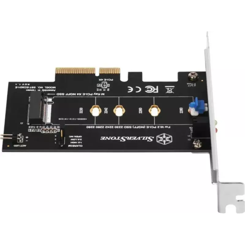 PCIe adapteris SILVERSTONE SST-ECM21-E — PCIe 4.0 palaikymas