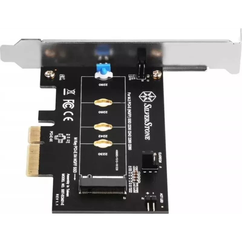 PCIe adapteris SILVERSTONE SST-ECM21-E — PCIe 4.0 palaikymas