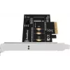 PCIe adapteris SILVERSTONE SST-ECM21-E — PCIe 4.0 palaikymas
