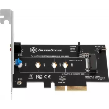 PCIe adapteris SILVERSTONE SST-ECM21-E — PCIe 4.0 palaikymas
