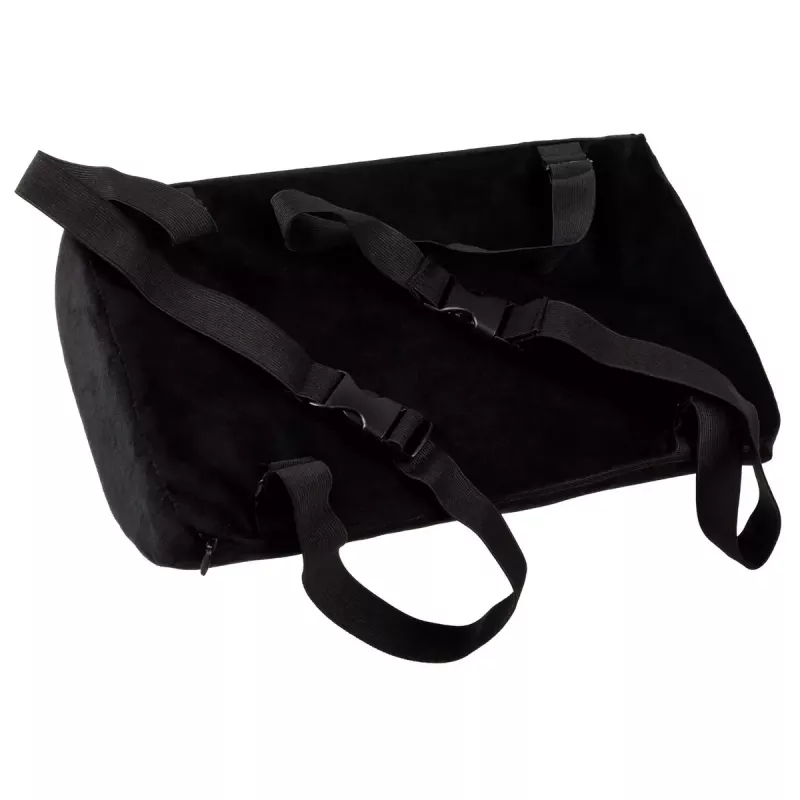 Pagalvėlių rinkinys noblechairs NBL-SP-PST-002 — 2 dalių juodos sėdimosios ir juosmens pagalvėlės