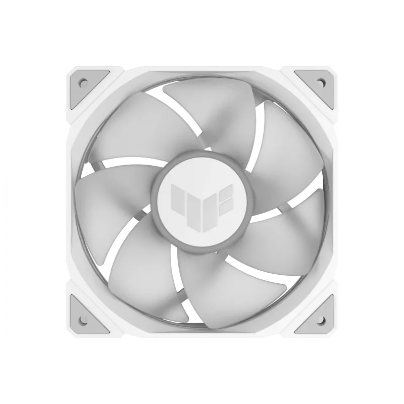 Oro aušintuvas ASUS TUF GAMING TR120 ARGB REVERSE 120 mm 2000 RPM balta, hidraulinis guolis, 76,3 CFM