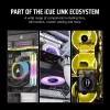 Ventiliatorius Corsair iCUE LINK LX140-R RGB 14 cm Juodas 2000 RPM 3.55 mmH2O