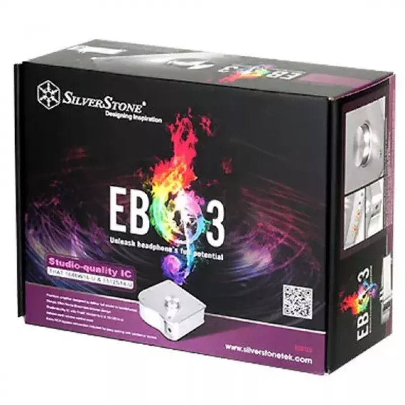 Ausinių stiprintuvas Sidabrinėstone SST-EB03S 16-600Ω 6.3mm