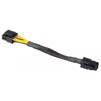 Vidinis maitinimo kabelis Akasa AK-CBPW10-15BK 0,15 m PCI-E 8-ių kontaktų ATX 4-ių kontaktų