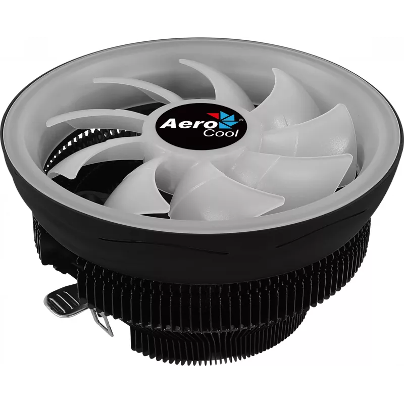 Aerocool Core Plus procesoriaus aušintuvas 13,6 cm, juodas, baltas