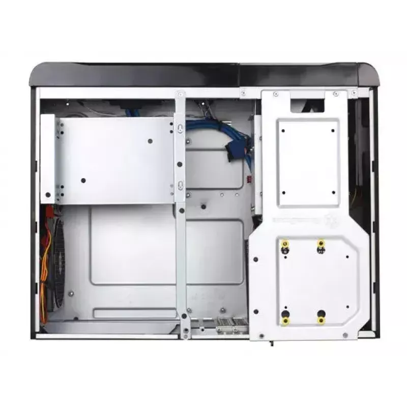 PC Case Sidabrinėstone GD06B Desktop Juoda