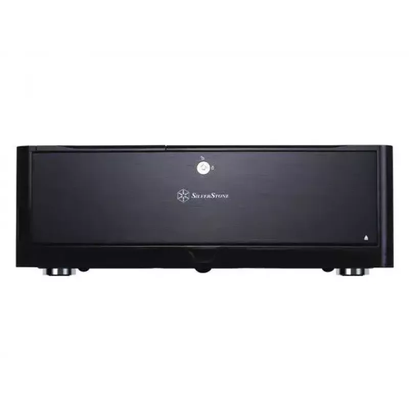 PC Case Sidabrinėstone GD06B Desktop Juoda