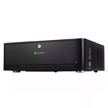 PC Case Sidabrinėstone GD06B Desktop Juoda