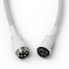 Suvyniotas USB laidas GLORIOUS GMMK Ghost White (GLO-KB-ACC-CBL-COIL-GWHT) – suvyniotas klaviatūros laidas, Ghost White spalva