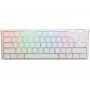 Ducky One 3 Mini Pure White klaviatūra Žaidimų USB Vokiečių Mechaninė 61 klavišai