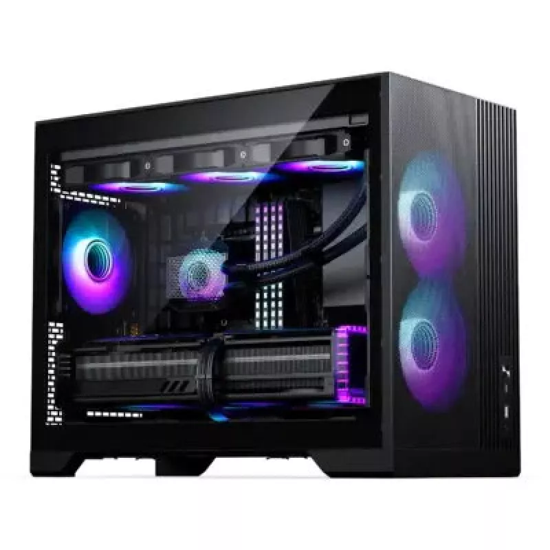 PC korpusas Phanteks XT M3 RGB Micro Tower juodas